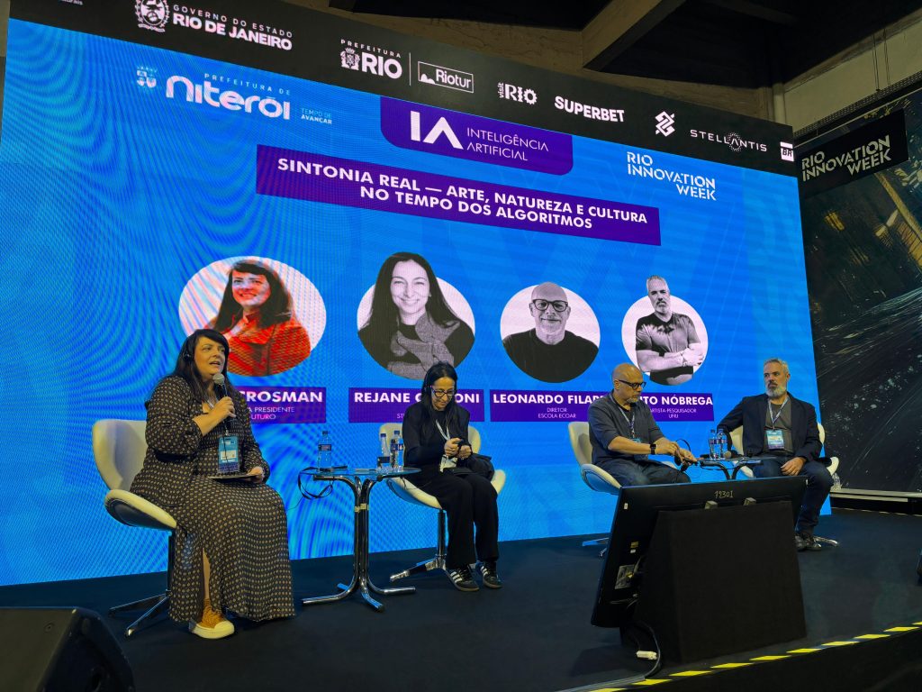 Oi Futuro debate inteligência artificial, arte, natureza e cultura na Rio Innovation Week